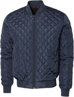 URBANJ Men's Slim Fit Lightweight Quilted Bomber Jacket XX-Large 01 Jason Navy