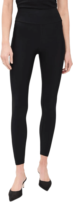 Plush Women's High Waist Matte Fleece Leggings XX-Large Black
