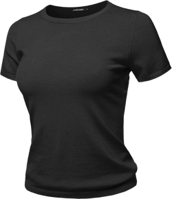 Women's Classic Solid Round Neck Short Sleeve Viscose Knit Sweater Top Large Aawsws0001 Black