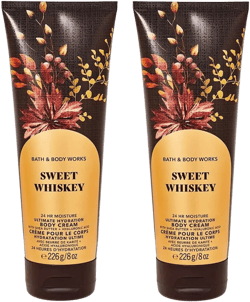 Bath & Body Works Ultimate Hydration Body Cream For Women 8 Fl Oz 2- Pack (8 Ounce (Pack of 2), Sweet Whiskey) Sweet Whiskey (Bottle Artwork/Color May Vary) 8 Ounce (Pack of 2)