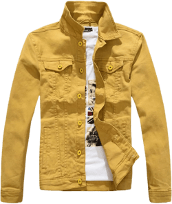 DSDZ Men`s Classic Slim Fit Motorcycle Denim Jacket Coat at Amazon Men’s Clothing store