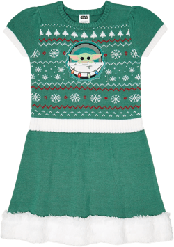 Star Wars Girls’ Sweater Dress, Sizes 4-16