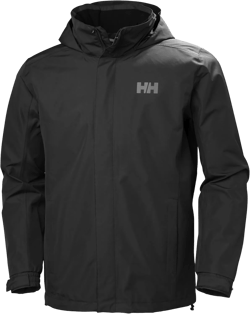 Helly Hansen Men's Dubliner Jacket Waterproof, Windproof, Breathable Shell Rain Coat with Packable Hood : Clothing, Shoes & Jewelry