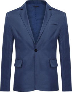YUNCLOS Men's Slim Fit Casual 1 Button Notched Lapel Blazer Jacket