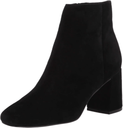 Bella Vita Women's Ankle Boot 8 Narrow Black Suede Leather