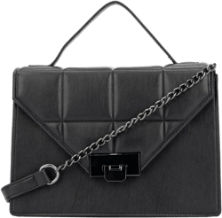 NEW YORK & COMPANY Women's Heather Crossbody Bag-BLACK