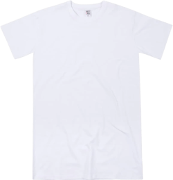 Have It Tall Men's Stretch Cotton Short Sleeve T Shirt 3X-Large Tall White