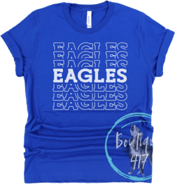 Eagles repeat unisex tee