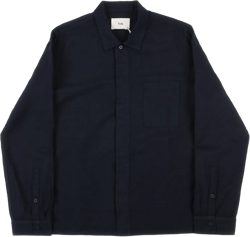 Folk Patch Shirt - Navy
