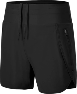 TBMPOY Women's Swim Board Shorts with Zipper Pockets 5'' High Waisted Bathing Suit Swimwear Quick Dry Beach Short