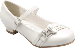 DressForLess Mary Jane Shoes with Pretty Satin Rolled Rosettes Patent Leather : Clothing, Shoes & Jewelry
