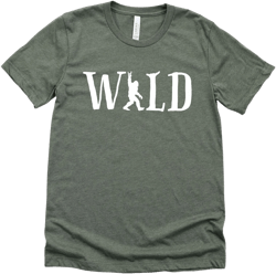 Wild Bigfoot Graphic Tee Tshirt *UNISEX FIT*