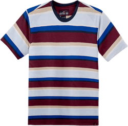 Men's Striped T-Shirt Collection - Casual & Comfortable Cotton Tees, Variety of Colors