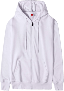Andongnywell Women's Casual Zipper Up Hoodie Jackets Long Sleeve Lightweight Drawstring Coats Overcoats XX-Large White