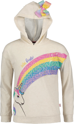 JoJo Siwa Rainbow Unicorn Little Girls Pullover Hoodie 4-5
