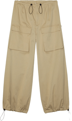 MM6 Maison Margiela Womens Cargo Pants (Tan)
