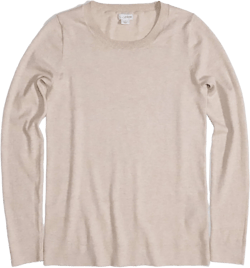 J.Crew Mercantile Women's Crewneck Cotton Teddie Sweater