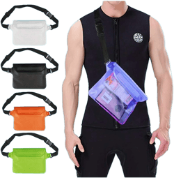 1pc Waterproof Swimming Diving Bag, PVC Waist Pack Shoulder Bag, Underwater Mobile Phone Case, Waterproof Waist Bag PVC Pouch Belt Bag For Men Women