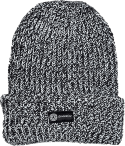 Knit Hat - Hats for Men and Women - Warm and Thick Beanie Hat - Winter Hats - Cold Weather Beanies for Men and Women- Hats Made in USA - 12" (Onyx)