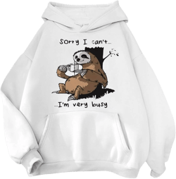 Womens Hoodies Oversized Sweatshirts Pullover Womens Cute Sweatshirt Hoodie For Teen Girls Clothes Available in Plus C-white Small