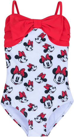 Disney Minnie Mouse Swimsuit for Girls Red
