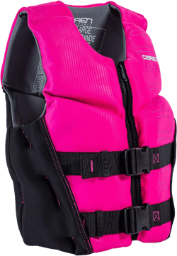 O'Brien Youth Small Flex V-Back CGA Life Jacket Pink Youth Large (64-88lbs) Jacket