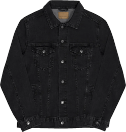 Always Motivated denim jacket Black/Black