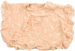 Pre-Owned Jessica Simpson Girls Pink | White Blouse size: 18 Months (Good)