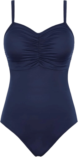 Septangle One Piece Swimsuit Women Tummy Control Bathing Suits Vintage Ruched Swimwear at Amazon Women’s Clothing store
