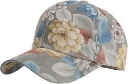 Classic Cap Print Headband Visor Women Sport Hat Sports Sun Baseball Caps Throwback Baseball Caps Grey One Size