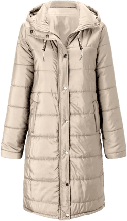 Women Lightweight Puffer Vest Packable Long Winter Coat Zip Up Quilted Jackets Hooded Sleeveless Plus Size Warm Vest X-Large A04_khaki