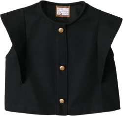 Hapi Vest Black Canvas {Made to Order}