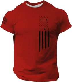 Mens Tank Topsmens Tank Tops Men's USA Flag Retro Print T-Shirts 1776 Patriotic Shirts Hawaiian Short Sleeve Tee C7-red Large