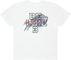 Be Like #3 Black Outline Damar Hamlin Support Buffalo Bills Logo Unisex Garment-Dyed T-shirt