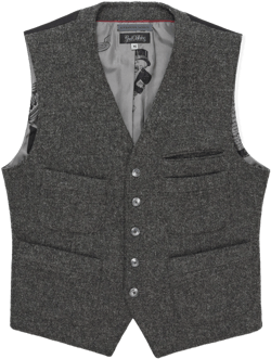 Tweed Smokers Vest