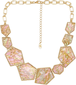 Mother Of Pearl Statement Necklace