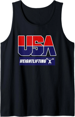 Weightlifting 2021 USA Team Tank Top