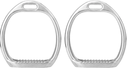 Zerodis Kids Lightweight Stirrups,Safety Stirrups Horse Riding Saddle Aluminum Treads for Equestrian Sports