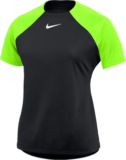 Nike Womens Dri-Fit Academy Pro Short Sleeve Top K Small Black/Volt