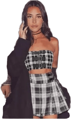 Plaid trousers