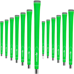 Karma Neion II Golf Grips / Grip Kits, Vibrant Colored Slip Resistant Rubber Replacement Golf Club Grips for Men and Women, Choose Single, 9, 13, 25 Packs or Kit