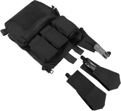 PETAC GEAR TacTical BackPack,Zip On Back Panel Banger For V5 Vest