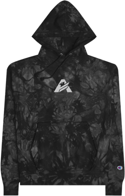 Unisex Champion tie-dye hoodie