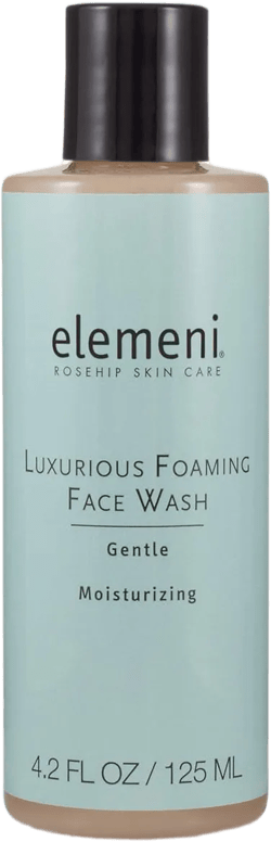 Max Green Alchemy elemeni Luxurious Foaming Face Wash - 4.2 Fl Oz Bottle - Gentle, Facial Cleanser, pH Balanced, Creamy Foam, Removes Dirt and Impurities, Lactic Acid Moisturizes, Vegan