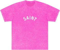 Arnodefrance Men Vintage Letter Graphic Tshirt Oversize Cotton T-Shirt Crewneck Tee Shirt X-Large Pink