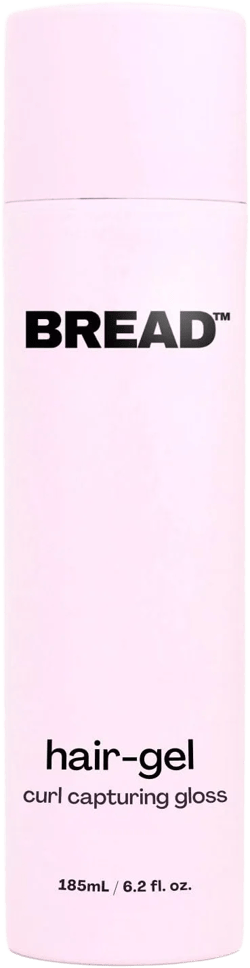 Bread Beauty Hair Gel: Long-Wear Curl Hydrating Gloss | Wavy, Coily, Textured & Curly Hair | For Curls and Slicked Back Styles | Silicone Free, Sulfate Free, Cruelty-Free | 6.2 ounce