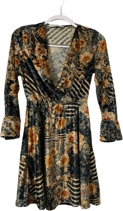 Zara Velvet Dress - Sz XS