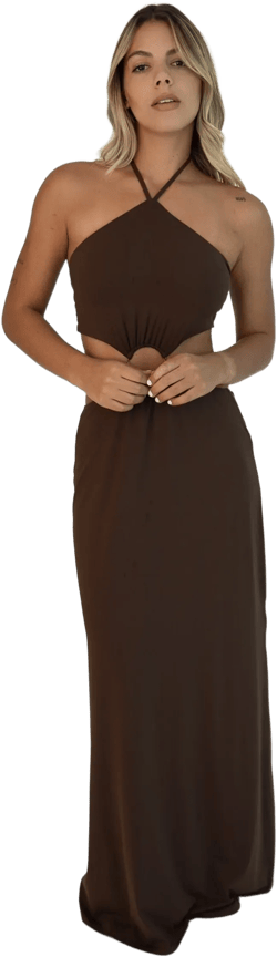 Kate Dress - Marrom