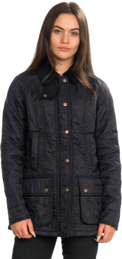 Barbour Ladies’ BEADNELL POLARQUILT Jacket (14, Navy)