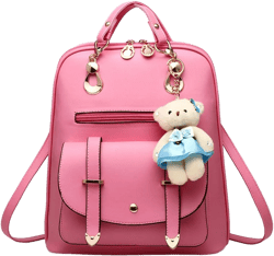 PU Leather Purse Backpack Mini Women Fashion Quilted Small Size Shoulder Bag : Clothing, Shoes & Jewelry